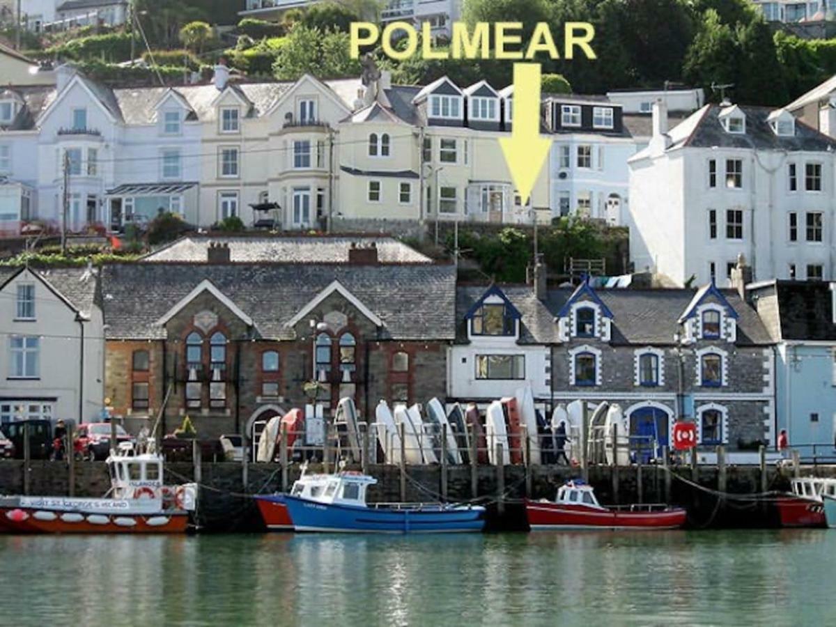 Апартаменты Polmear Harbour View With Terrace Лу Экстерьер фото